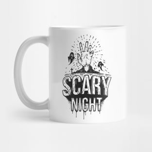 scary night Mug